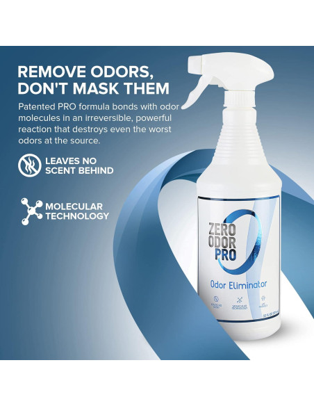 Zero Odor Pro - Eliminador de Olores 946 ml Spray