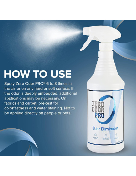 Zero Odor Pro - Eliminador de Olores 946 ml Spray