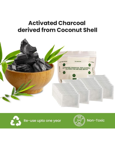 Desodorante Natural para Pañales Green Piece - 36 Sachets