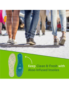 Plantillas Kaps Unisex con Aloe y Eliminador de Olores 2