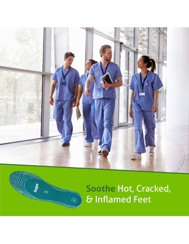 Plantillas Kaps Unisex con Aloe y Eliminador de Olores