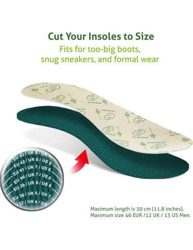 Plantillas Kaps Unisex con Aloe y Eliminador de Olores