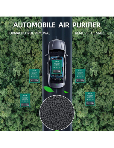 Paquete de 6 Bolsas Absorbentes de Olores YouniDint 60g