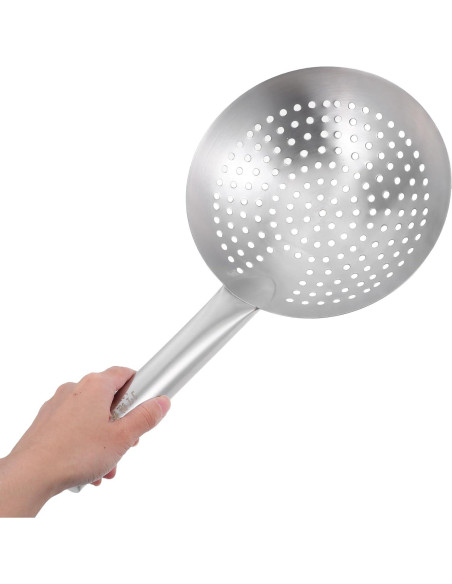 Cucharón colador ranurado YARDWE acero inoxidable 22 cm