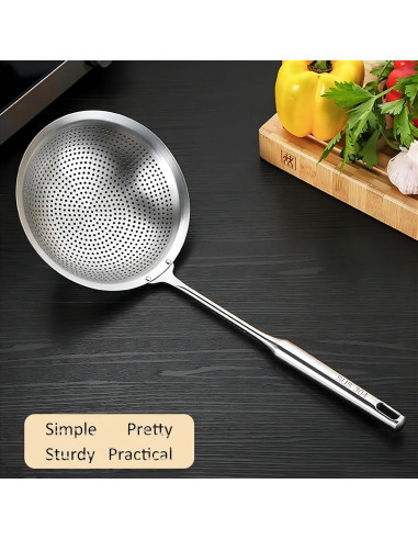 Cucharón Ranurado Grande GREATLINK Acero Inoxidable 304