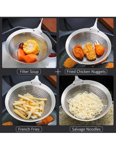 Cucharón Ranurado Grande GREATLINK Acero Inoxidable 304