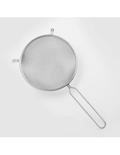 Cucharón colador de acero inoxidable Luxshiny 37 cm ergonómico 2