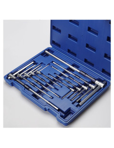 Juego de Llaves Hexagonales T JIOGOWISE 10PCS Métricas con Caja