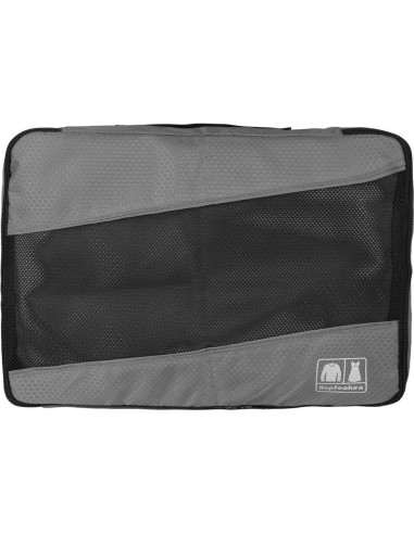 Set de 5 Cubos de Empaque para Viaje Organizador Gris