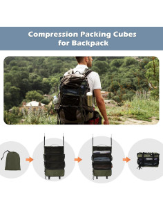 Organizador de Viaje Colgante Surblue Verde Mediano 2