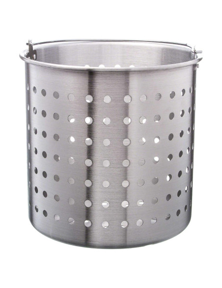 Cesta de Vapor de Aluminio 40 Qt Update International 33 cm