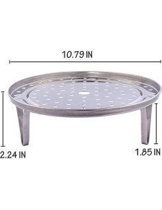 Soporte de Vapor Acero Inoxidable Fnoko 30.68x27.19 cm 2