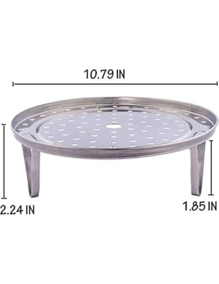 Soporte de Vapor Acero Inoxidable Fnoko 30.68x27.19 cm