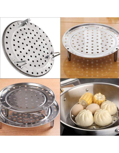 Soporte de Vapor Acero Inoxidable Fnoko 30.68x27.19 cm