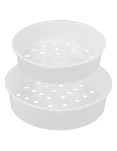 Canasta de Vapor Kichvoe 2pcs para Olla Arrocera 3L y 5L