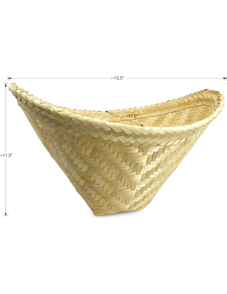 Cesta de Cocción de Arroz Pegajoso PANWA 60x60 cm Natural