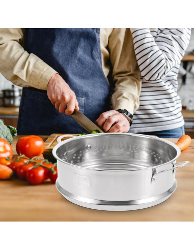 Cesta Vaporera Acero Inoxidable DOITOOL 20cm Multifuncional