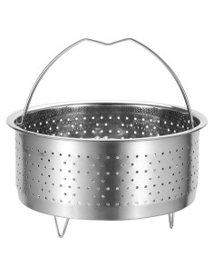Cesta de Vapor Acero Inoxidable UPKOCH 17.5 cm para Cocinar