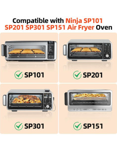 Accesorios Freidora de Aire Ninja Foodi SP101 - 4 Forros + Bandeja 2