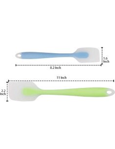 Juego de Espátulas de Silicona TOUGS - 4 Piezas Resistentes 2