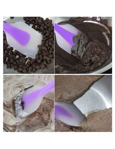 Juego de Espátulas de Silicona TOUGS - 4 Piezas Resistentes