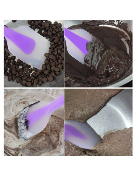 Juego de Espátulas de Silicona TOUGS - 4 Piezas Resistentes