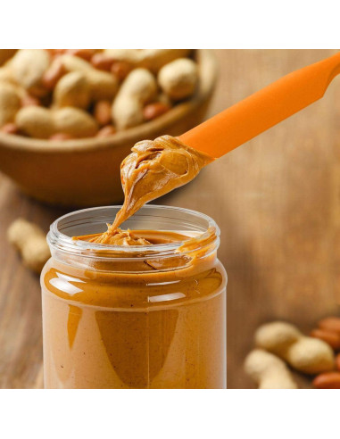 Conjunto de 5 Espátulas de Silicona OVENTE Naranja