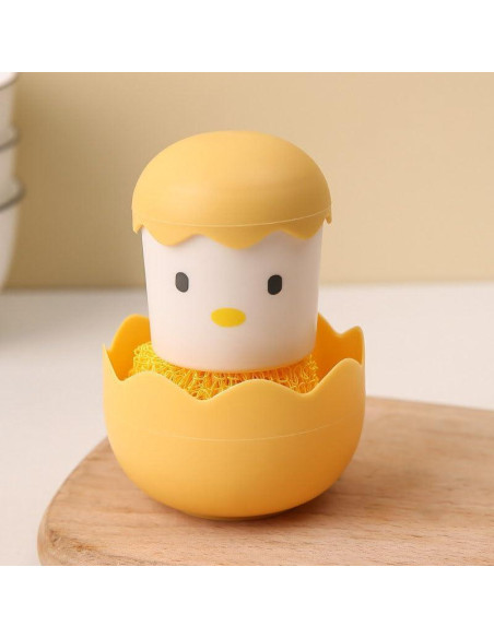 Cepillo de Cocina Ximimark Pato Amarillo con Raspador