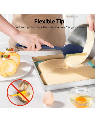 Juego de Espátulas de Silicona U-Taste 600F Alta Temperatura