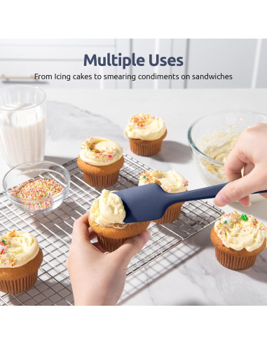 Juego de Espátulas de Silicona U-Taste 600F Alta Temperatura