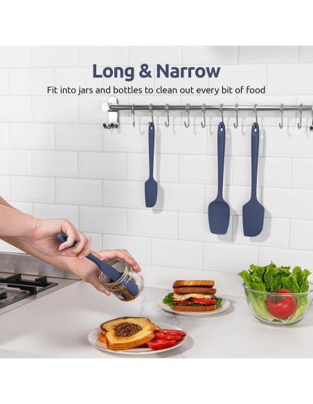 Juego de Espátulas de Silicona U-Taste 600F Alta Temperatura