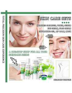 Kit de Cuidado de la Piel DuoZeng 10 Piezas Hidratante 2