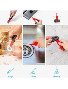 Raspador y gancho de limpieza Dreamfarm Cleana 2 en 1 2