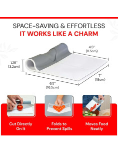 DANDY ScooperDuper - Raspador de Cocina Plegable 18x16.5 cm 2