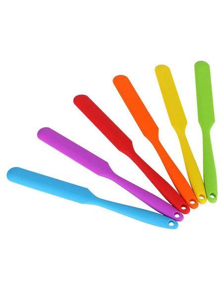 Espátulas de Silicona CATOSUM Set de 6 para Cocina y Belleza