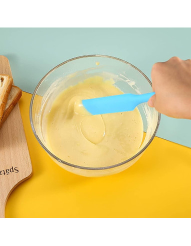 Espátulas de Silicona CATOSUM Set de 6 para Cocina y Belleza