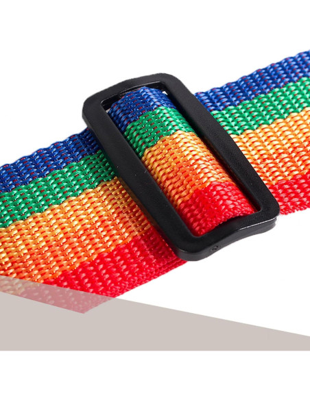 Correas de Equipaje YIKANGHENG Ajustables 4 Pcs 5 cm x 2,04 m