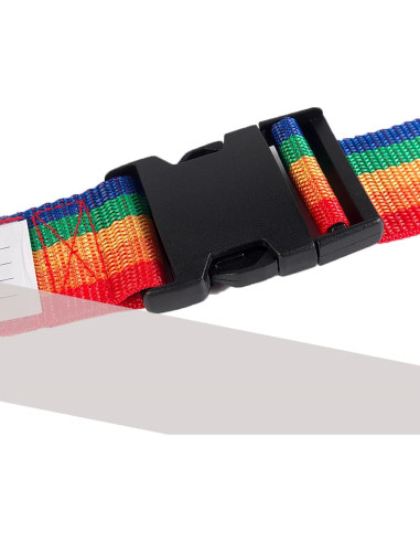 Correas de Equipaje YIKANGHENG Ajustables 4 Pcs 5 cm x 2,04 m