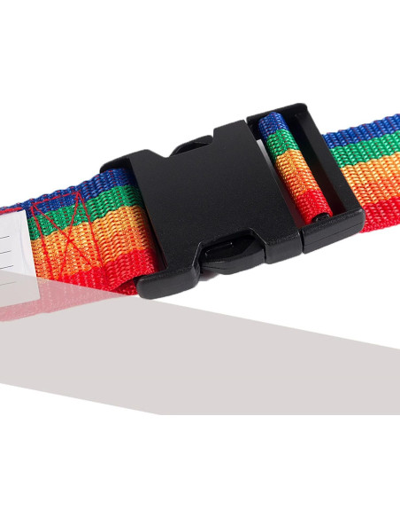 Correas de Equipaje YIKANGHENG Ajustables 4 Pcs 5 cm x 2,04 m