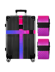 Correas de Equipaje GOWRAPS 2 Piezas Aprobadas por TSA