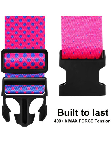 Correas de Equipaje GOWRAPS 2 Piezas Aprobadas por TSA