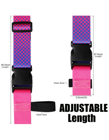 Correas de Equipaje GOWRAPS 2 Piezas Aprobadas por TSA