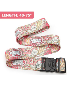 Correas Ajustables GARDIGER 2 Unidades 100-190 cm Flor Rosa 2