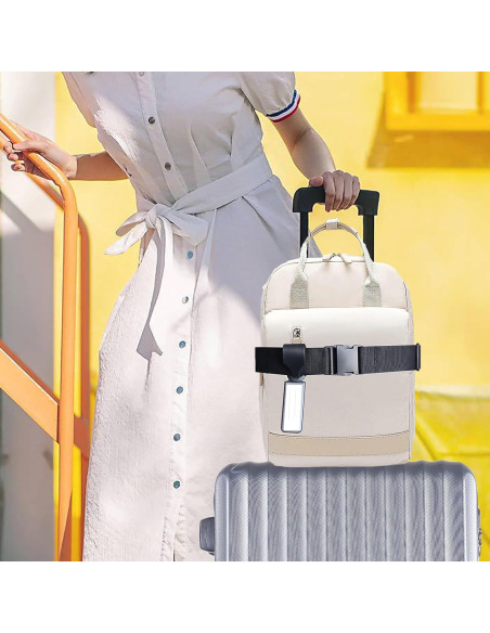 Cinturón de viaje Wajuswode para equipaje ajustable 68-114 cm