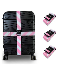 Correas de Equipaje Ajustables Helloeloo 187,96 cm 3 Pzas
