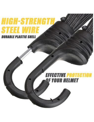 Correa Ajustable para Casco de Motocicleta Teursa - 2 Unidades