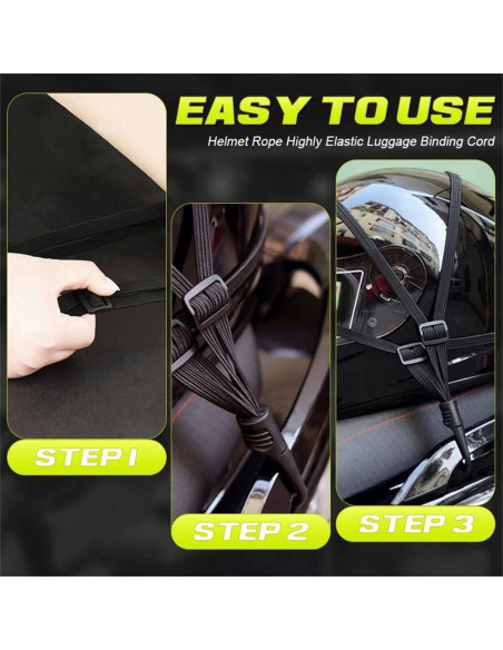 Correa Ajustable para Casco de Motocicleta Teursa - 2 Unidades