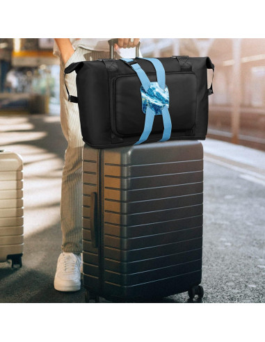 Correa de Equipaje FINPAC Ajustable de Poliester 0,09 kg