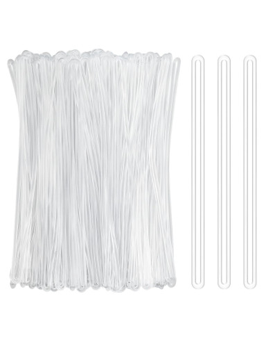 60 Correos de Etiqueta de Equipaje Koorito 15 cm Plástico