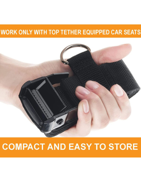 Cinturón de Viaje V VOLKGO para Asiento de Auto 726kg